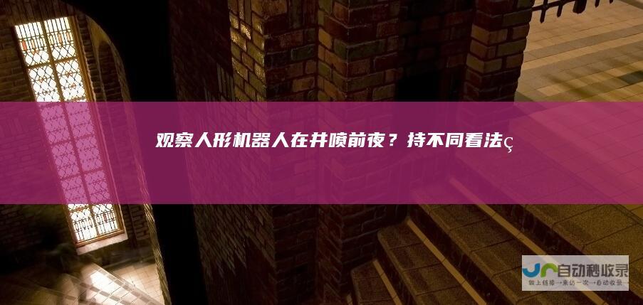 观察｜人形机器人在“井喷前夜”？持不同看法的人吵起来了|人工智能|智能机器人|机械|工业机器人
